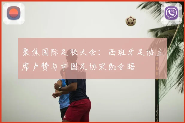 聚焦国际足联大会：西班牙足协主席卢赞与中国足协宋凯会晤